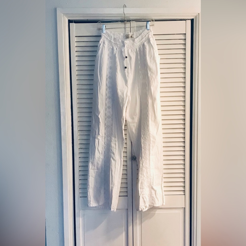 Casual White Pants